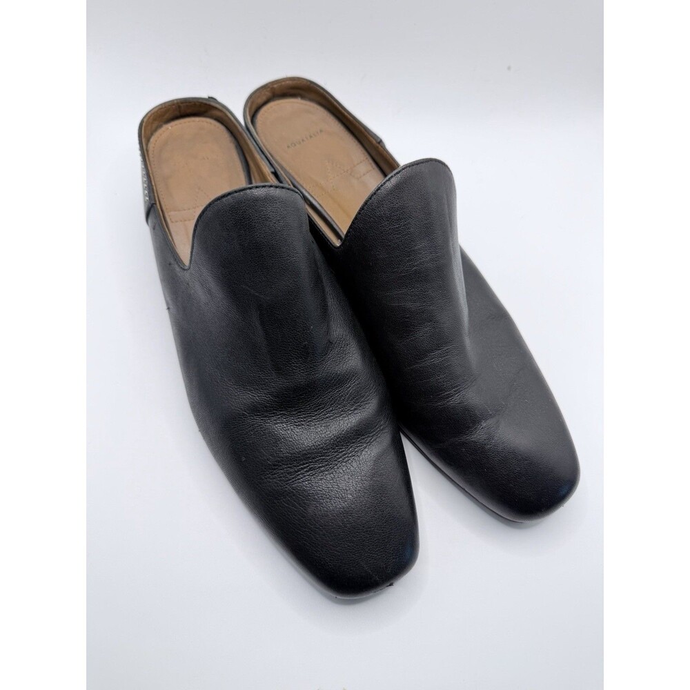 Aquatalia Umama Black Mule Made in Italy ($450) Size 10